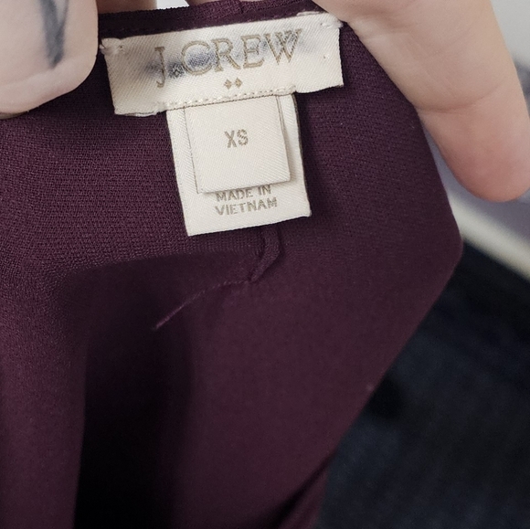 J. CREW | LEATHER POCKET OVERSIZED SHIRT DRESS - Picture 13 of 16